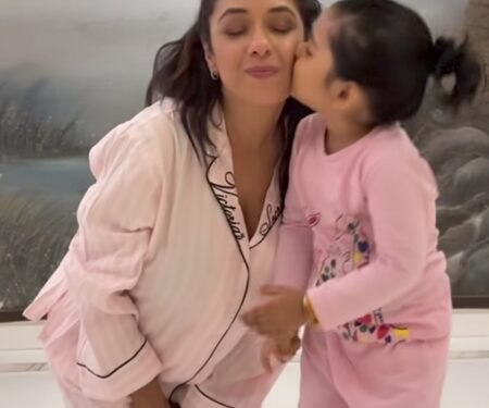 Rupali Ganguly dances with her semi-adopted daughter, calls her ‘mini me’