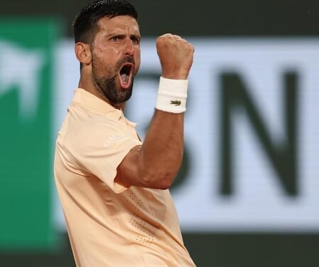 Djokovic passes  Mpetshi Perricard test in Roland Garros opener