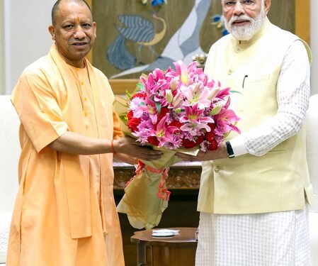 ‘World’s most popular leader’: CM Yogi hails PM Modi as BJP-led govt marks 12 years at Centre