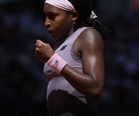 French Open: Coco Gauff kicks off title defence with straight sets victory over Taylor