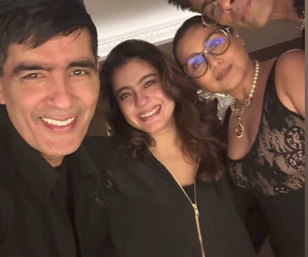 Kajol, Rani Mukerji and Karan Johar recreate ‘Kuch Kuch Hota Hai’ nostalgia at Manish Malhotra’s party