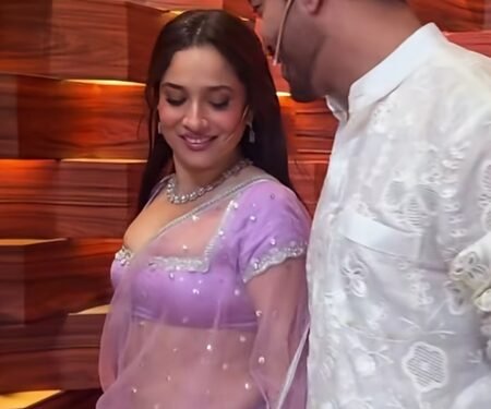 Ankita Lokhande, Vicky Jain re-create Aishwarya Rai, Salman Khan’s ‘Chaand Chupa Baadal Mein’ moment