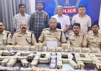 GRP, RPF seize Rs 1.22 crore hawala money from passenger on Devagiri Express in Secunderabad