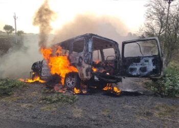 Four family members, including local Cong leader, die as moving SUV catches fire in Ajmer
