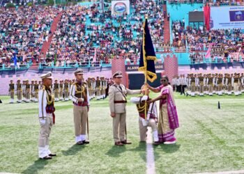 Sikkim Police awarded prestigious ‘President of India’s Police Colour’