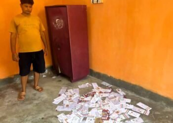 Multiple Aadhaar cards found inside locked Trinamool office in Kolkata