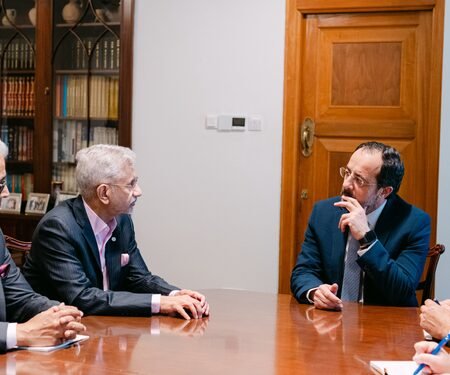 EAM Jaishankar calls on Cyprus President, discusses West Asia situation and India’s Mediterranean interests