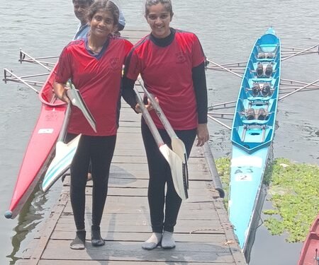 Tirthapati Institution dominates in All India Invitation School Rowing Meet