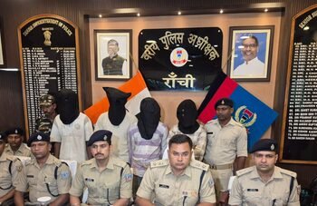 Ranchi police bust cyber fraud racket, arrest five, seize bank documents