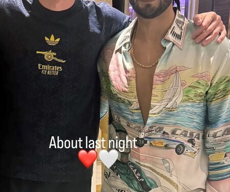 Ranveer Singh poses with Arsenal star Declan Rice amid ‘Don 3’ row
