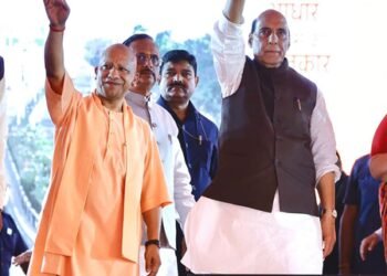Defence Minister Singh, CM Yogi to inaugurate Nau Sena Shaurya Vatika in Lucknow today