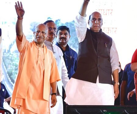 Defence Minister Singh, CM Yogi to inaugurate Nau Sena Shaurya Vatika in Lucknow today