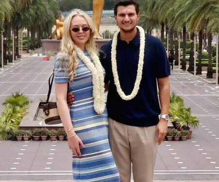 US Prez Trump’s daughter Tiffany arrives in Agra with husband during private visit to India