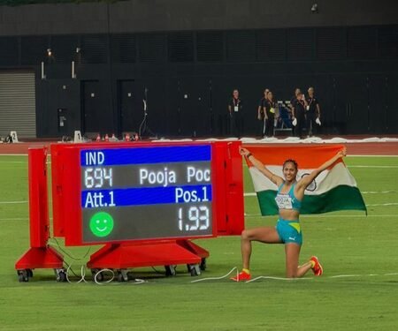 ‘India is proud of you’: Raksha Khadse hails Pooja’s stellar performance at U20 Athletics Championships