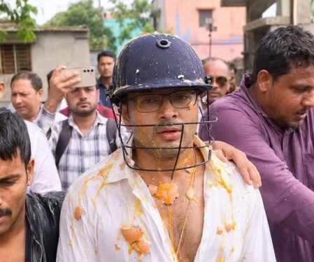 Abhishek Banerjee heckled on his way to Sonarpur; slapped, eggs thrown at him