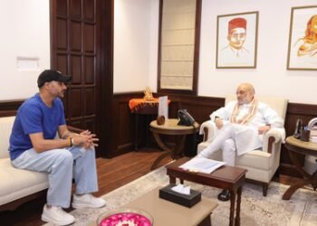 Harbhajan discusses Punjab issues with HM Amit Shah