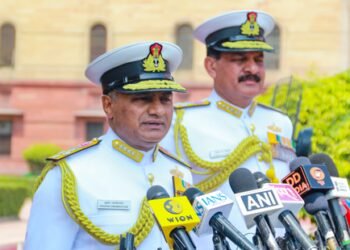 Admiral Swaminathan takes charge as Indian Navy chief, says will sharpen operational capabilities