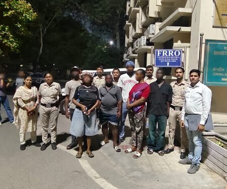 Delhi Police detain six foreign nationals for illegal stay, initiate deportation proceedings
