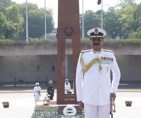 ‘It’s been a pleasure and honour’: Admiral Dinesh Tripathi bids farewell to military service