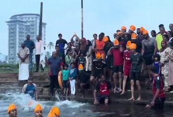 Service needs good intent, consistent effort: PM Modi lauds Kerala man’s swimming initiative
