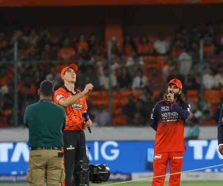 IPL 2026: SRH elect to bat first as RCB bring back Patidar for injured Bethell
