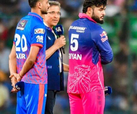 IPL 2026: Vijay handed debut as DC elect to bowl first against RR, Ravi gets debut cap