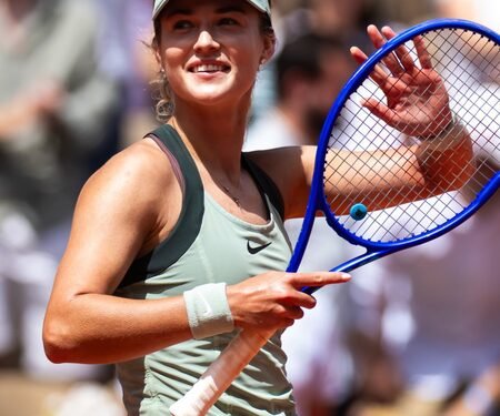 French Open: Kalinskaya survives epic Potapova battle to reach maiden QF
