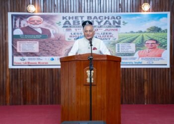 Mizoram Guv launches ‘Khet Bachao Abhiyan’ to promote soil health and sustainable farming