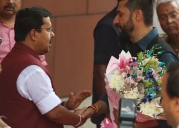 Nepal ruling RSP chief Rabi Lamichhane meets BJP president Nitin Nabin in Delhi