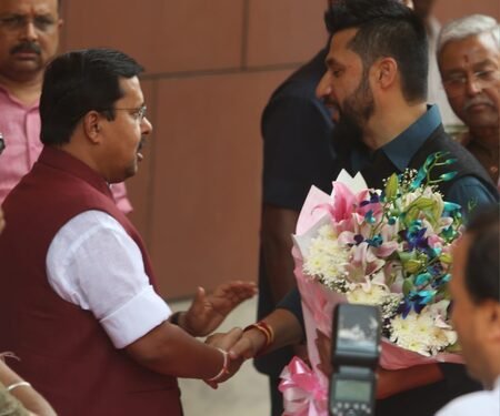 Nepal ruling RSP chief Rabi Lamichhane meets BJP president Nitin Nabin in Delhi