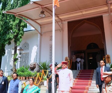 Telangana stands as symbol of sacrifices by martyrs, says Governor Shiv Pratap Shukla