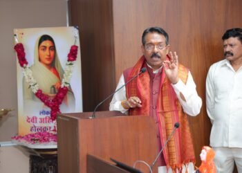 Delhi BJP chief hails Lokmata Ahilyabai Holkar’s governance model
