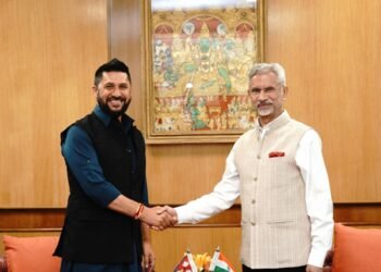 EAM Jaishankar, Nepal’s ruling party chief discuss partnerships and people-to-people ties