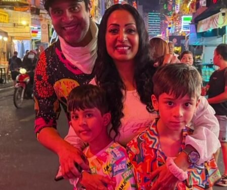 Kashmera Shah, Krushna Abhishek’s twins turn 9, actress ‘thanks them for coming into their lives’