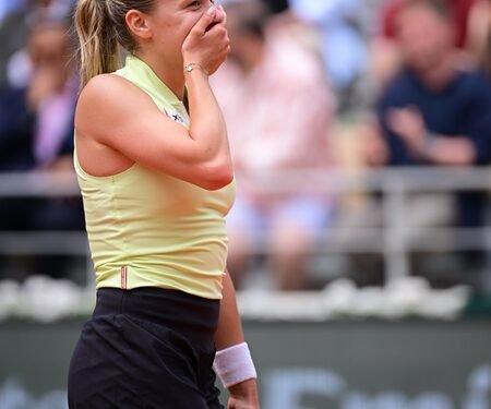 French Open: Maja Chwalinska beat Anna Kalinskaya to reach maiden Major semi-finals