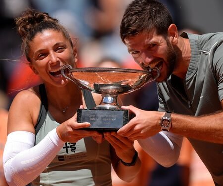 French Open: Errani-Vavassori retain mixed doubles crown with comeback victory