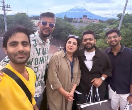 Farah Khan gets a surprise glimpse of Mount Fuji during Japan getaway, calls it an ‘unexpected muh dikhai’