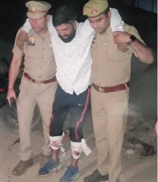 Police encounter in Ghaziabad: Criminal with Rs 50,000 bounty injured, arrested