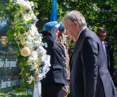 United Nations honours fallen peacekeepers