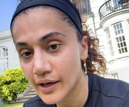 Taapsee Pannu on why we work out & how to judge if we are actually ‘healthy’
