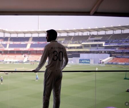 One-off Test: Test cap is a dream for every cricketer, it’s the best feeling of my life, says Manav Suthar