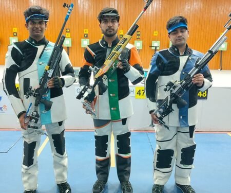 Himanshu, Deeksha and Suraj posts wins in Rifle/Pistol trials