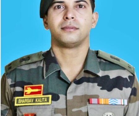 Major Bhargav Kalita gets Shaurya Chakra for gallantry in counter-terrorism operations