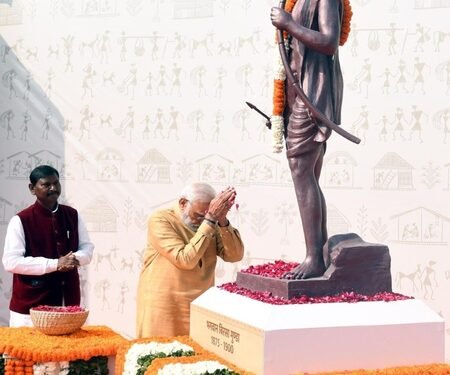 Saga for Birsa Munda’s supreme sacrifice for motherland will continue to inspire: PM Modi