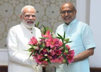 ‘Historic achievement’: V-P Radhakrishnan congratulates PM Modi on becoming India’s longest-serving PM