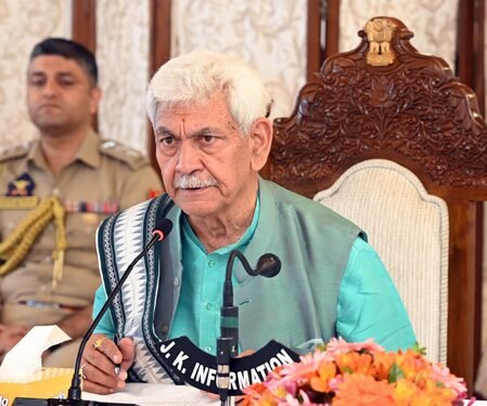 ‘Join hands to make SANJY-2026 sucess’: J&K L-G appeals to civil society