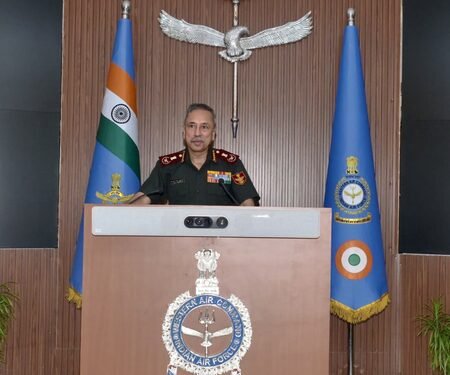 CDS Subramani stresses jointness during visit to Western Air Command HQ