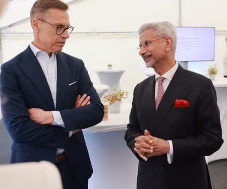 EAM Jaishankar discusses geopolitical situation with Finland President