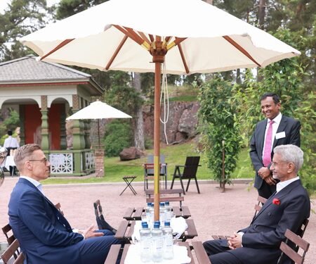 Finnish President hails India’s growing global influence in talks with EAM Jaishankar