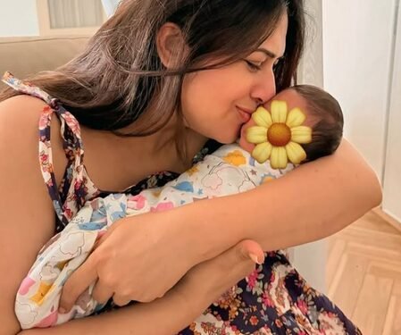 Divyanka Tripathi says ‘thanks for choosing me’ as she shares photos with twins
